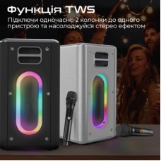 Акустична система HiFuture MusicBox 100W Silver (musicbox.silver) - Фото