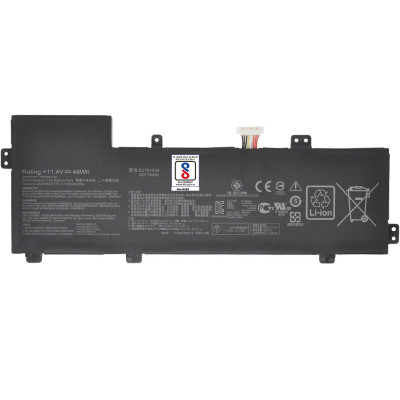Акумулятор для ноутбука Asus ZenBook UX510 B31N1534, 4240 mAh (48Wh), 3cell, 11.4V, Li-ion AlSoft (A71091)