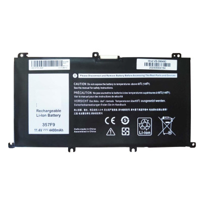 Акумулятор для ноутбука Dell Inspiron 15-7559 357F9, 59 Wh (5200mAh), 6cell, 11.4 V, Li-ion AlSoft (A71115)