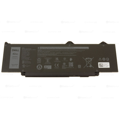 Акумулятор для ноутбука Dell Latitude 5440 GRWKG, 42Wh (3500mAh), 3cell, 11.4V, Li-ion (A71108)