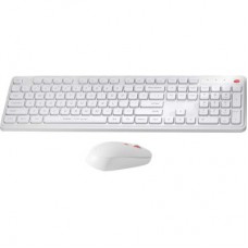 Комплект Xiaomi MiiiW Keyboard and Mouse Combo Gen 3 PB03 Wireless UA White (MW24PB03 White) - Фото