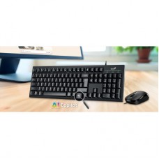 Комплект Genius KM-100SE USB UA Black (31330009410) - Фото