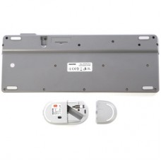 Комплект Maxxter KMS-WCM-03G-UA Wireless Gray/White (KMS-WCM-03G-UA) - Фото