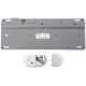 Комплект Maxxter KMS-WCM-03G-UA Wireless Gray/White (KMS-WCM-03G-UA)