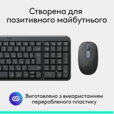 Комплект Logitech MK250 Bluetooth/Wireless UA Graphite (920-013823) - Фото