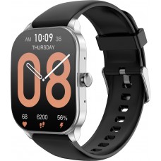 Смарт-годинник Amazfit Pop 3S Silver (годинник Амосфіт поп 3с) - Фото