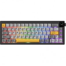 Клавіатура Ajazz AK650 Flying Fish Switch Black RGB USB/Wireless/Bluetooth UA Black (AK650-FF-BGY) - Фото