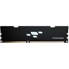 Модуль пам'яті для комп'ютера DDR4 16GB 3200 MHz Black Prologix (PRO16GB3200B4) - Фото