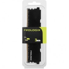 Модуль пам'яті для комп'ютера DDR4 16GB 3200 MHz Black Prologix (PRO16GB3200B4) - Фото
