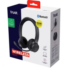 Наушники Trust Ayda Wireless ENC Black (25463) - Фото
