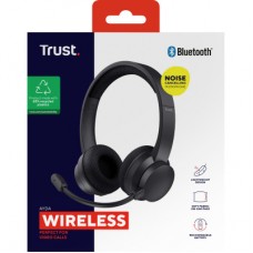 Наушники Trust Ayda Wireless ENC Black (25463) - Фото