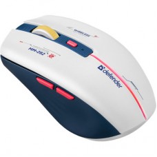 Мышка Defender Dila MM-282 Wireless White/Blue (52282) - Фото