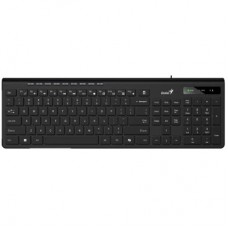 Клавіатура Genius SlimStar 230II USB UA Black (31310048406)