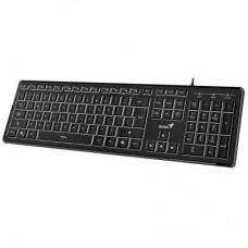 Клавіатура Genius SlimStar 820 USB UA Black (31310055410) - Фото