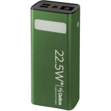 Батарея універсальна Gelius Lightstone GP-PB300 300000 mAh QC+PD (22.5W) Green (00000090465)