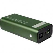Батарея універсальна Gelius Lightstone GP-PB300 300000 mAh QC+PD (22.5W) Green (00000090465) - Фото