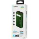 Батарея універсальна Gelius Lightstone GP-PB300 300000 mAh QC+PD (22.5W) Green (00000090465)