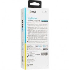 Батарея універсальна Gelius Lightstone GP-PB300 300000 mAh QC+PD (22.5W) Green (00000090465) - Фото