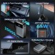 Батарея универсальная Vention 20000mAh 65W 3A PD, QC/3.0, USB-A, Type-C OUT, with Built-in USB-C Cable, LED