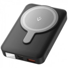 Батарея универсальная Vention Magnetic Wireless 10000mAh 22.5W 3A, PD, QC/3.0, USB-C, Lightning, LED Display,