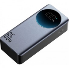 Батарея універсальна JOYROOM 30000 mAh 65 W PD, QC/3.0, USB-A, 2xUSB-C In/Out, Black (JR-PBF05) - Фото