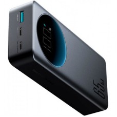 Батарея універсальна JOYROOM 30000 mAh 65 W PD, QC/3.0, USB-A, 2xUSB-C In/Out, Black (JR-PBF05) - Фото