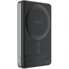 Батарея універсальна Acefast Magnetic Wireless 10000 mAh 20W PD, QC/3.0, QI 15W, M12 Black (6974316283393)