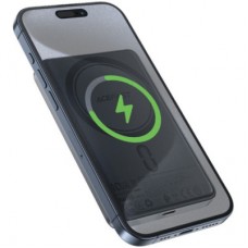 Батарея універсальна Acefast Magnetic Wireless 10000 mAh 20W PD, QC/3.0, QI 15W, M12 Black (6974316283393) - Фото