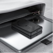 Батарея універсальна Acefast Magnetic Wireless 10000 mAh 20W PD, QC/3.0, QI 15W, M12 Black (6974316283393) - Фото