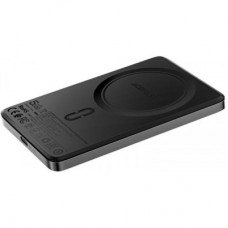 Батарея універсальна Acefast Magnetic Wireless 5000 mAh 18W PD, QC/3.0, QI 7.5 W, ультратонкий, M8 Bllack - Фото