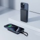 Батарея універсальна Acefast Magnetic Wireless 5000 mAh 18W PD, QC/3.0, QI 7.5 W, ультратонкий, M8 Bllack