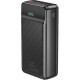 Батарея універсальна XO 30000mAh, PD/65W for laptop, QC/22.5W, black (PR201_Black)
