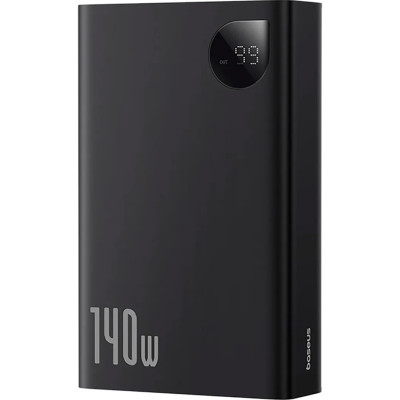 Батарея універсальна Baseus Adaman Metal Digital Display 24000 mAh 140W, Black (P10021508113-00)