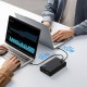 Батарея універсальна Baseus Adaman Metal Digital Display 24000 mAh 140W, Black (P10021508113-00)