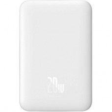 Батарея універсальна Baseus Wireless Magnetic Mini 10000 mAh 20 White (PPCX030002\PPCXM10) (P1002212-00)