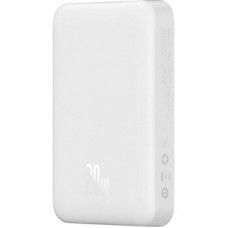 Батарея універсальна Baseus Wireless Magnetic Mini 10000 mAh 20 White (PPCX030002\PPCXM10) (P1002212-00) - Фото