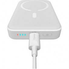 Батарея універсальна Baseus Wireless Magnetic Mini 10000 mAh 20 White (PPCX030002\PPCXM10) (P1002212-00) - Фото