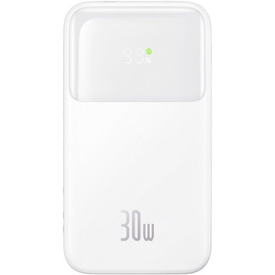 Батарея универсальная Baseus Comet 20000mAh 30W, White (P10022509222-00) (P10022509212-00)