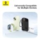 Батарея універсальна Baseus QPow2 20000 mAh 30 W, with 2*Type-C Cable, Black (P10055009113-00)