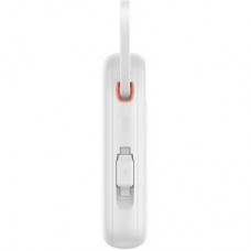 Батарея універсальна Baseus QPow2 20000 mAh 30 W, with 2*Type-C Cable, White (P10055009213-00) - Фото