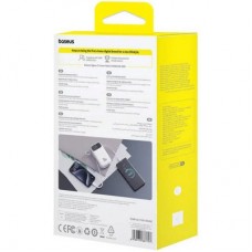 Батарея універсальна Baseus QPow2 20000 mAh 30 W, with 2*Type-C Cable, White (P10055009213-00) - Фото