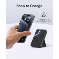 Батарея універсальна Baseus MagPro 5000 mAh 20 W, Black (PPCXZ05) (P10064100122-00) - Фото