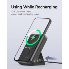 Батарея універсальна Baseus MagPro 5000 mAh 20 W, Black (PPCXZ05) (P10064100122-00) - Фото