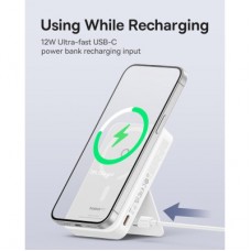Батарея універсальна Baseus MagPro 5000 mAh 20 W, White (PPCXZ05) (P10064100222-00) - Фото