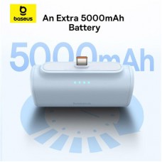 Батарея універсальна Baseus Compact 4900mAh 20 W Type-C, White (PPWC05T) (P10068302212-00) - Фото