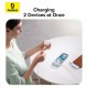 Батарея универсальная Baseus Compact 4900mAh 20W Type-C, White (PPWC05T) (P10068302212-00)