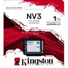 Накопичувач SSD M.2 2230 1 TB NV3 Kingston (SNV3SM3/1T0) - Фото