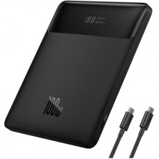 Батарея універсальна Baseus Blade Digital Display 20000 mAh PD/100W, Black (PPDGL-01, PPBLD100-S) (PPBL000201) - Фото