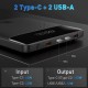 Батарея універсальна Baseus Blade Digital Display 20000 mAh PD/100W, Black (PPDGL-01, PPBLD100-S) (PPBL000201)