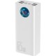 Батарея універсальна Baseus Amblight Digital Quick 30000mAh 65 W, White (PPLG000102)